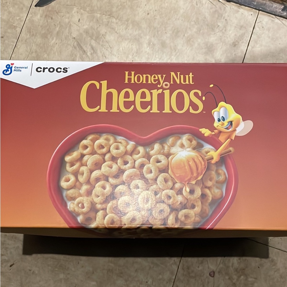 CROCS Honey Nut Cheerios Themed Clogs